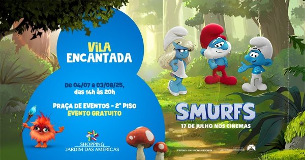 A VILA ENCANTADA DOS SMURFS