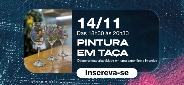 JARDIM LAB - PINTURA EM TAÇA