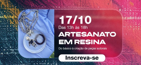 JARDIM LAB - ARTESANATO EM RESINA