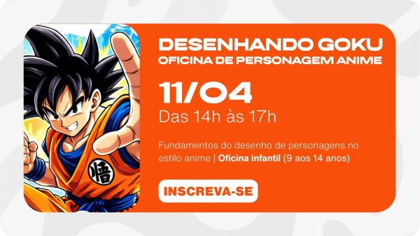 JARDIM LAB - DESENHANDO GOKU