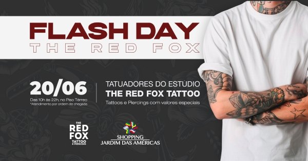 FLASH TATTOO DAY - THE RED FOX TATTOO