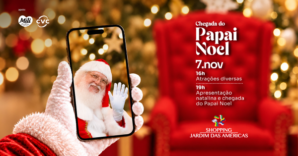 CHEGADA DO PAPAI NOEL 2026