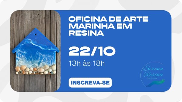 JARDIM LAB - OFICINA DE ARTE MARINHA EM RESINA