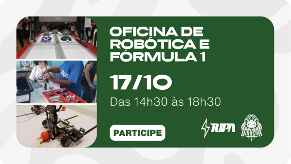JARDIM LAB - OFICINA DE ROBÓTICA E FÓRMULA 1